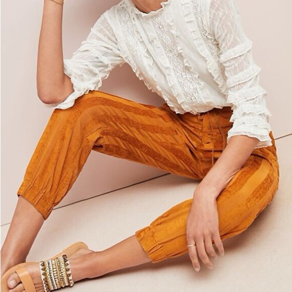 Anthropologie • The Odells Sonia pant in rust